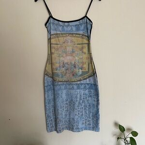 Buddha mini dress